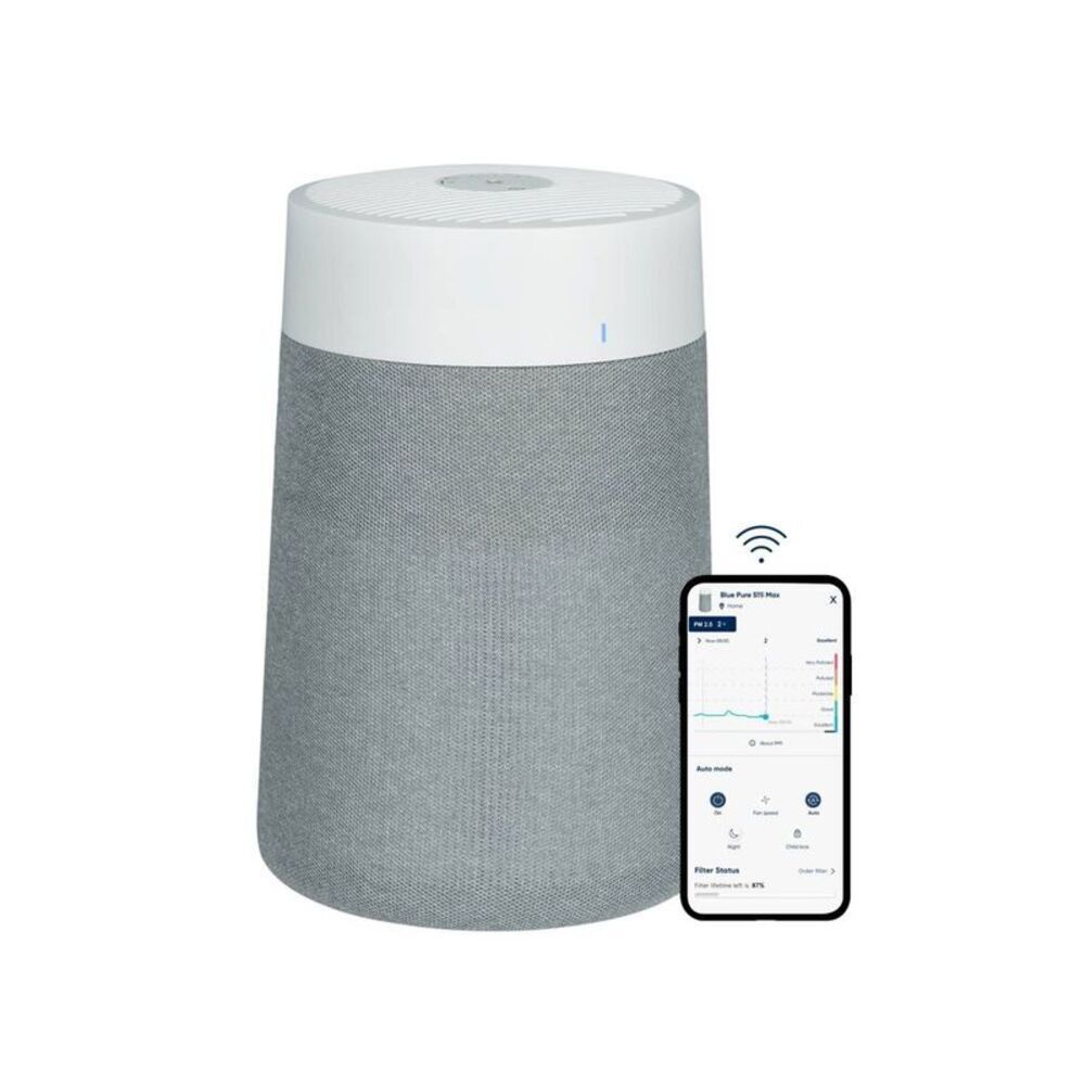 Blueair -  Pure 511i Max HEPA Silent Air Purifier for Blue